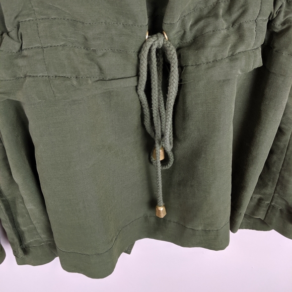 Anthropologie | Army Green Button Jacket -E76 - Picture 7 of 8
